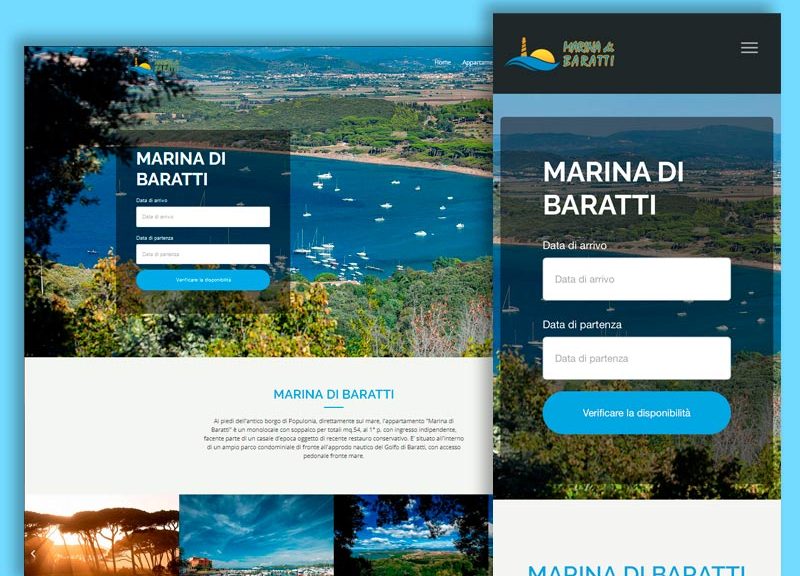 Sito Web Marina di Baratti by Special4U